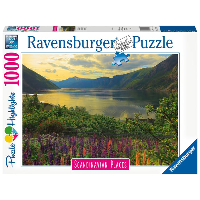 Ravensburger Puzzle Scandinavian Fjord in Norway puslespill