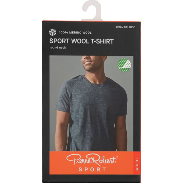 Pierre Robert Sport Wool t-shirt herre