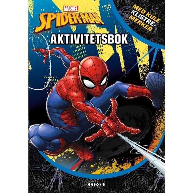 Marvel Spiderman aktivitetsbok