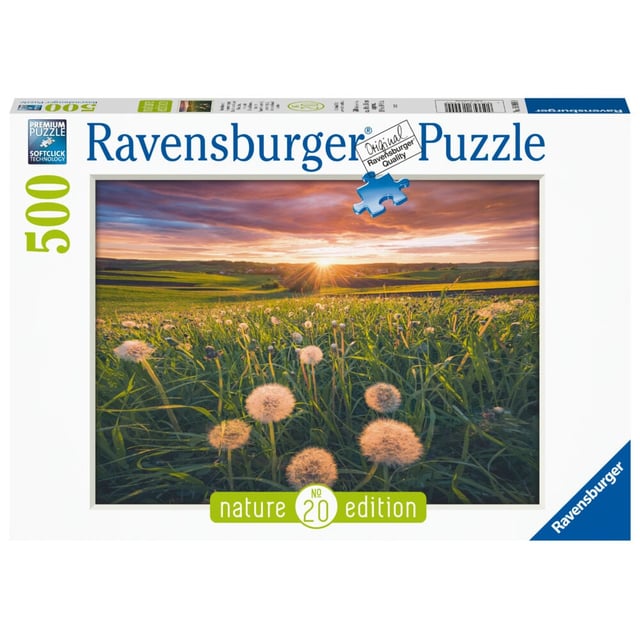 Ravensburger Puzzle Dandelions In Sunset puslespill