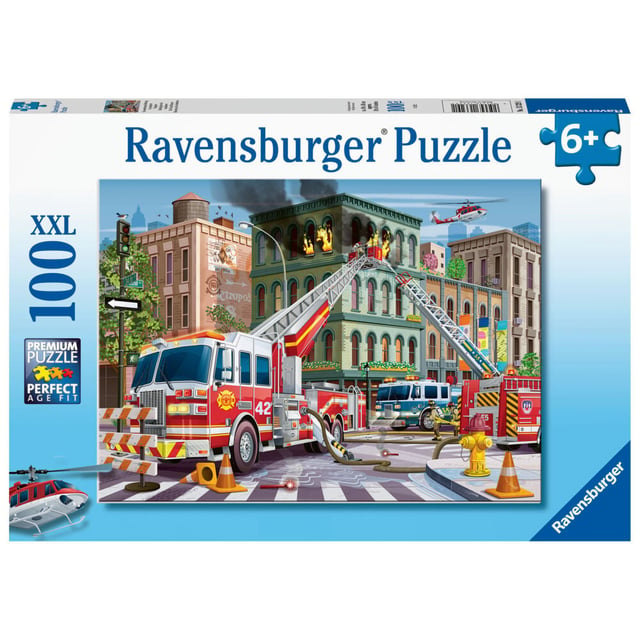 Ravensburger Puzzle Fire Truck Rescue puslespill