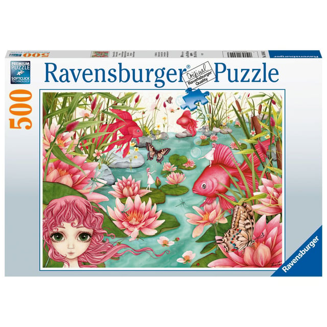Ravensburger Puzzle Minu's Pond Daydreams puslespill