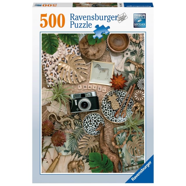Ravensburger Puzzle Safari collage puslespill