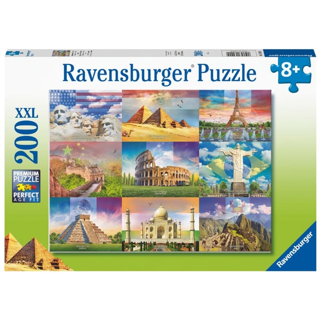 Ravensburger Puzzle Monuments Of The World puslespill