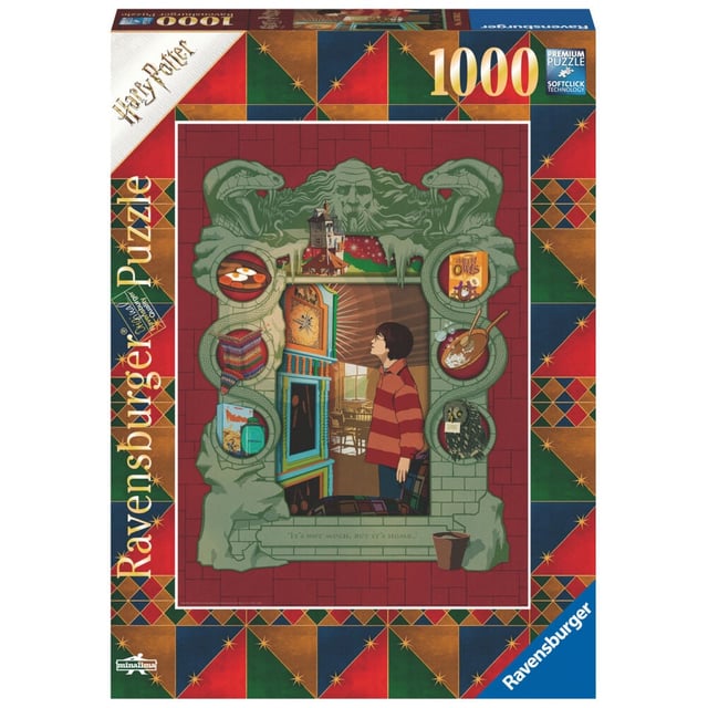 Ravensburger Puzzle Harry Potter At the Weasleys puslespill