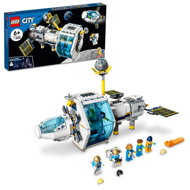 LEGO® City Space Port 60349 Romstasjon på månen