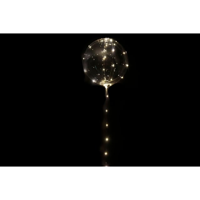 Ballong med LED-lys