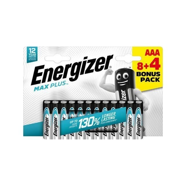 Energizer®  Max Plus AAA batterier