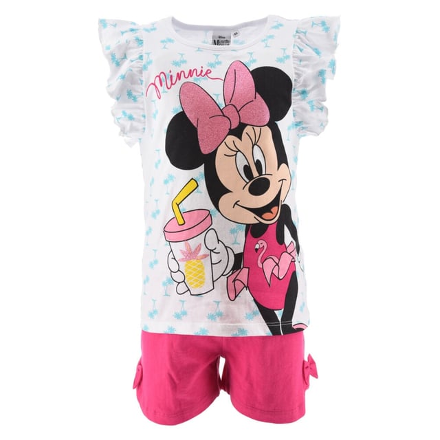 Disney Minnie 2-delt shortssett barn