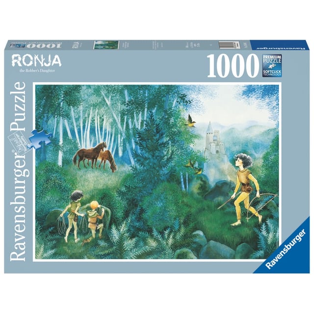 Ravensburger Puzzle Ronia, the Robber's Daughter puslespill
