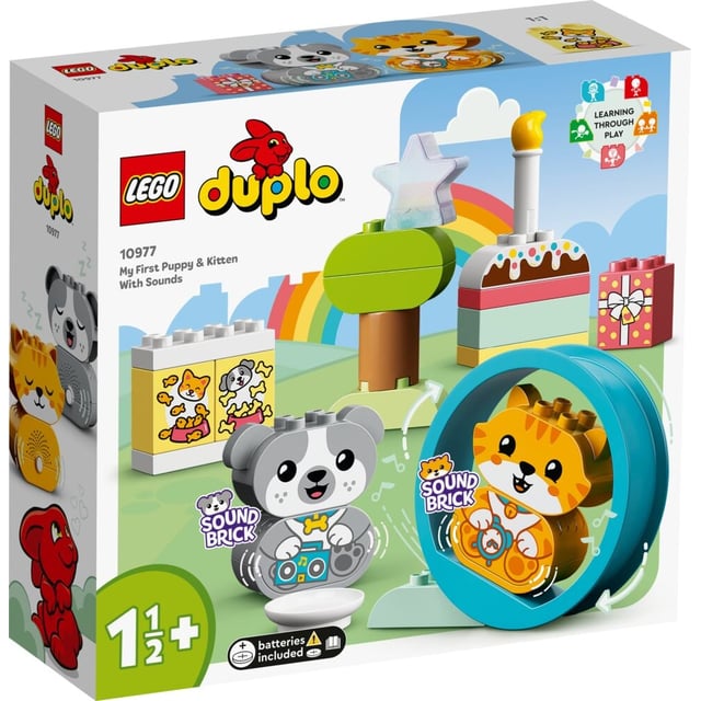LEGO® DUPLO® Creative Play10977 Min første valp og kattunge med lyd