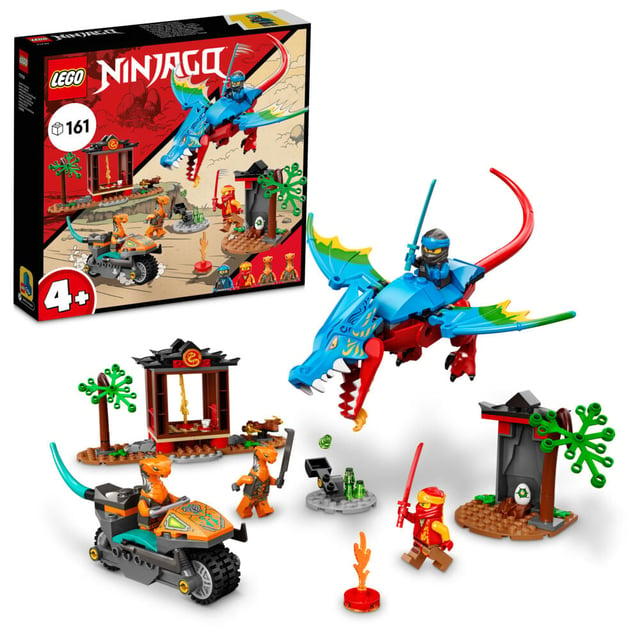 LEGO® NINJAGO® 71759 Ninjasett med drage og tempel