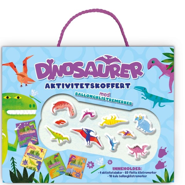 Aktivitetskoffert: Dinosaurer