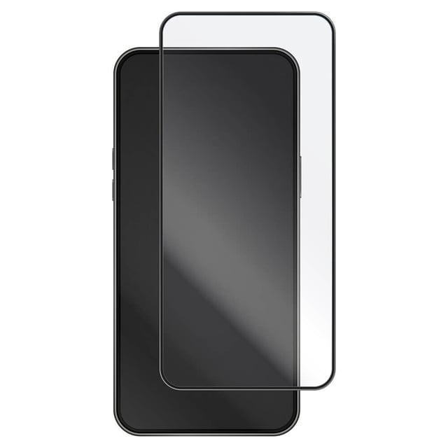 GEAR Tempered Glass Curved Black 3D skjermbeskytter iPhone 14 Pro