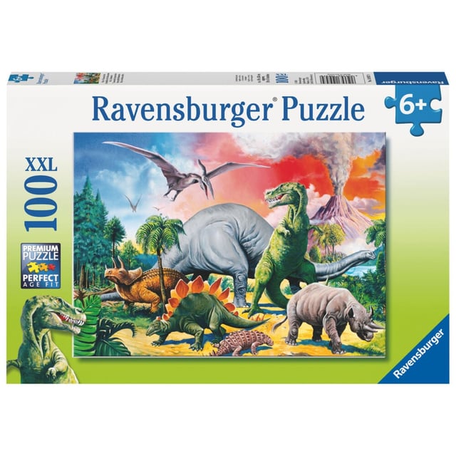 Ravensburger Puzzle Among the Dinosaurs  puslespill