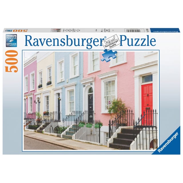 Ravensburger Puzzle Colorful Houses puslespill