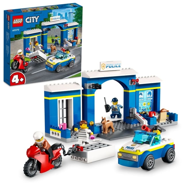 LEGO® City Skurkejakt på politistasjonen 60370