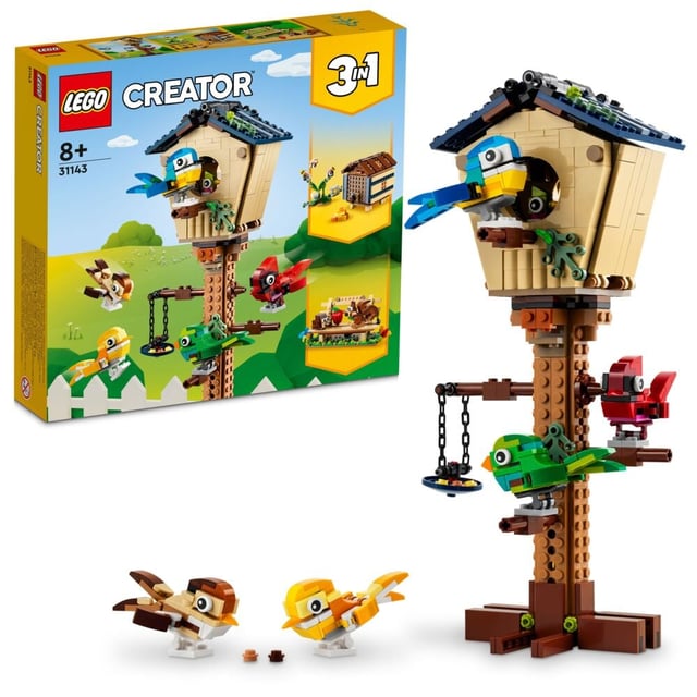 LEGO® Creator 3-i-1 Fuglehus 31143