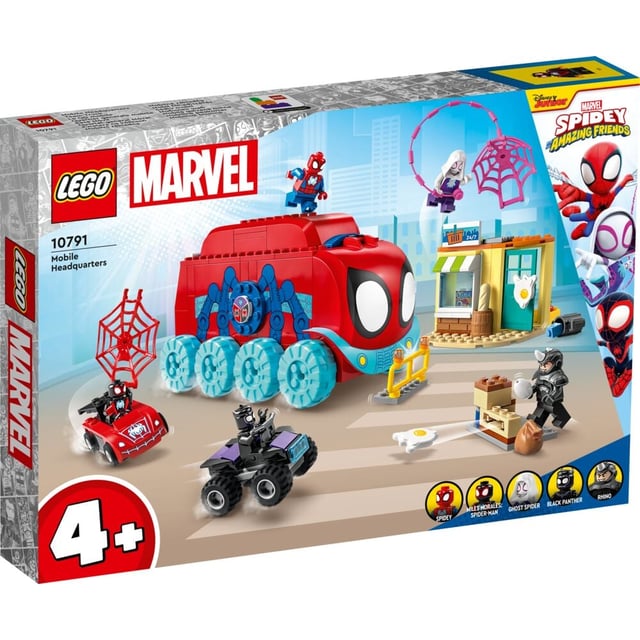 LEGO® Marvel Team Edderkoppens hovedkvarter 10791