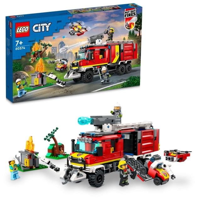 LEGO® City Brannvesenets kommandobil 60374