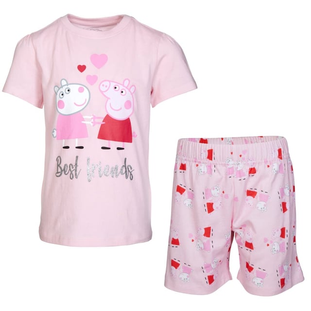 Peppa Gris 2-delt pyjamassett barn