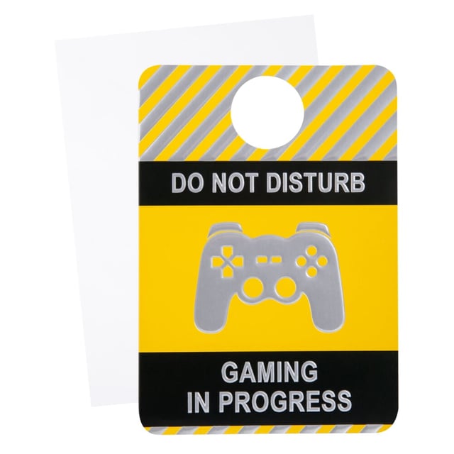 Kort Do not disturb - gaming in progress