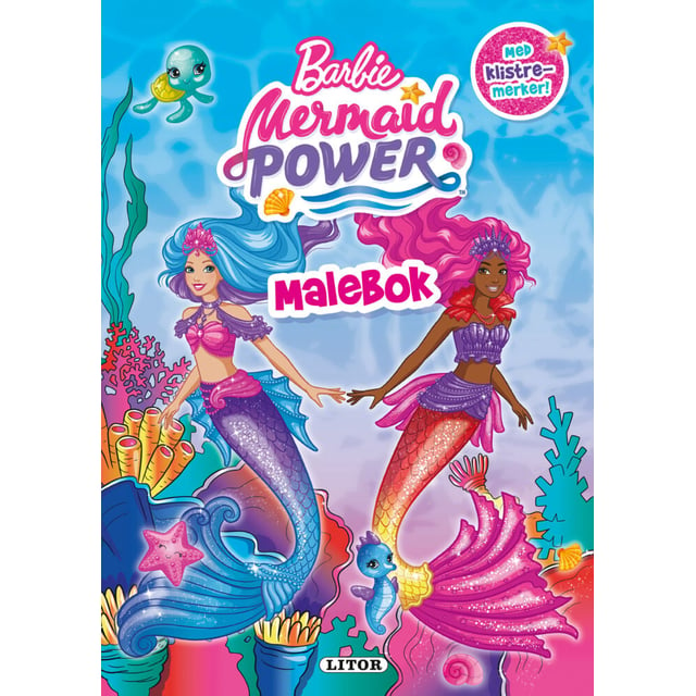 Barbie® Mermaid Power malebok