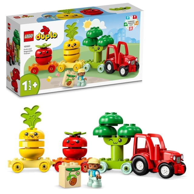 LEGO® DUPLO® Min første frukt- og grønnsakstraktor 10982