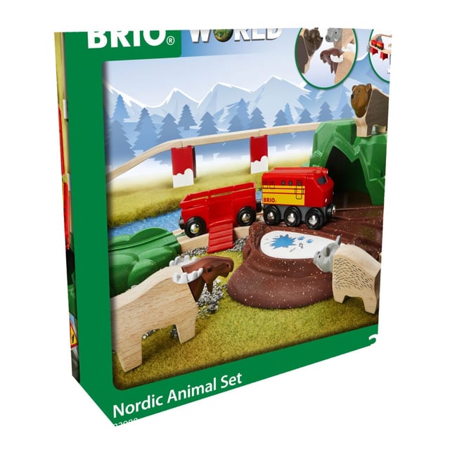 BRIO® World nordisk dyresett
