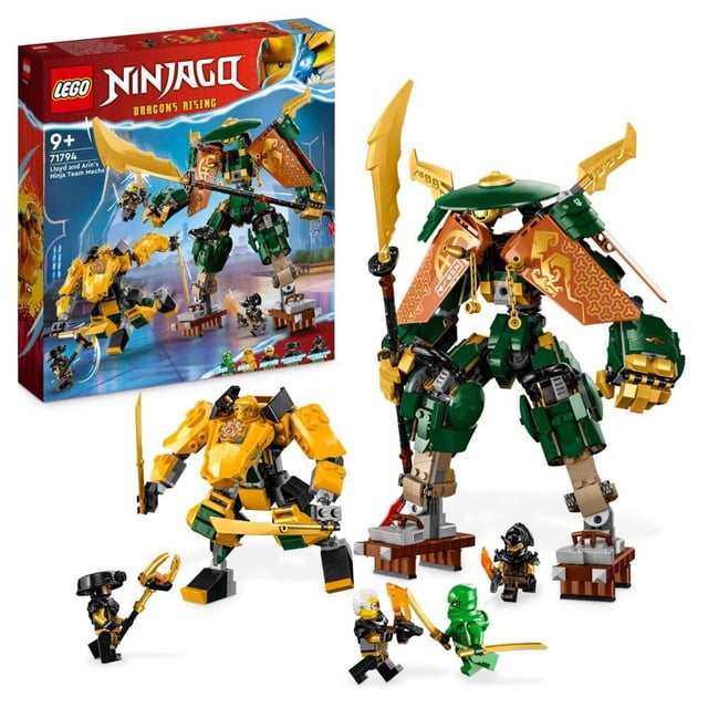 LEGO® NINJAGO® Lloyd og Arins ninjateam-roboter 71794