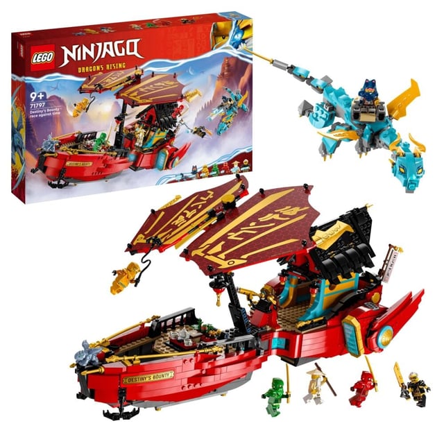 LEGO® NINJAGO® Skjebneskipet Bounty – kappløpet med tiden 71797