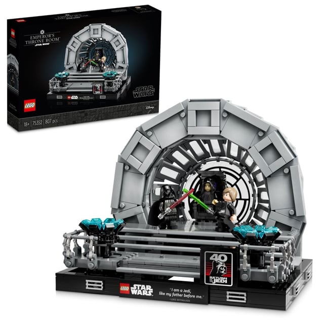 LEGO® Star Wars™ Diorama med Keiserens tronsal 75352