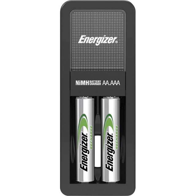 Energizer® minilader for 2 x AAA batterier