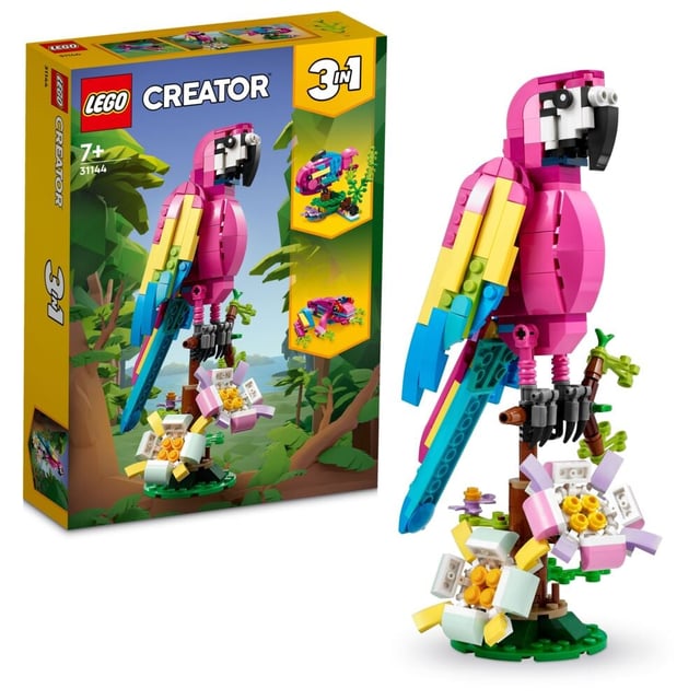LEGO® Creator Eksotisk, rosa papegøye 31144