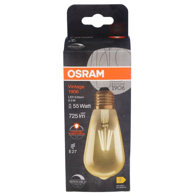 Osram Vintage 1906® LED classic pære