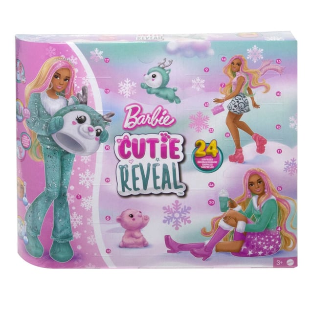 Barbie® Cutie Reveal julekalender
