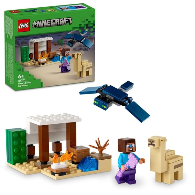 LEGO® Minecraft® Steves ørkenekspedisjon 21251