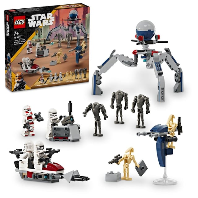 LEGO® Star Wars™ Stridspakke med klonesoldat og kampdroide 75372
