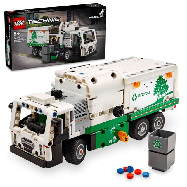 LEGO® Technic Mack® LR Electric søppelbil 42167