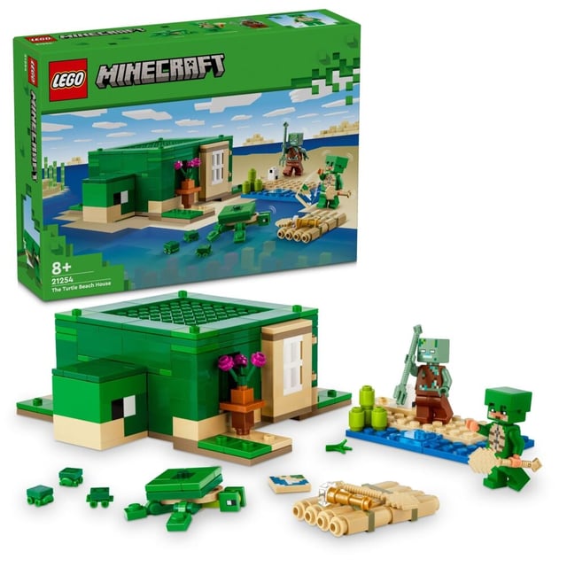 LEGO® Minecraft® Huset på skilpaddestranden 21254