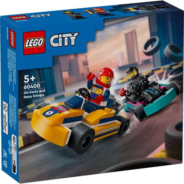 LEGO® City Gokarter og racerkjørere 60400