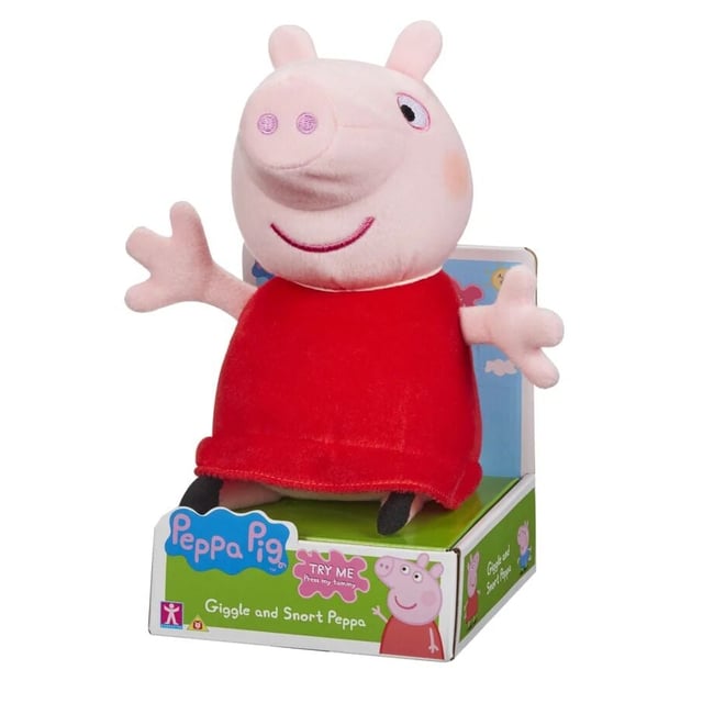 Peppa Gris Giggle And Snort m/lyd 20cm