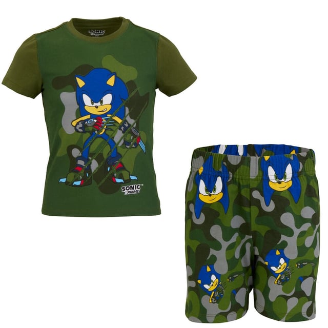 Sonic 2-delt pysjamassett barn