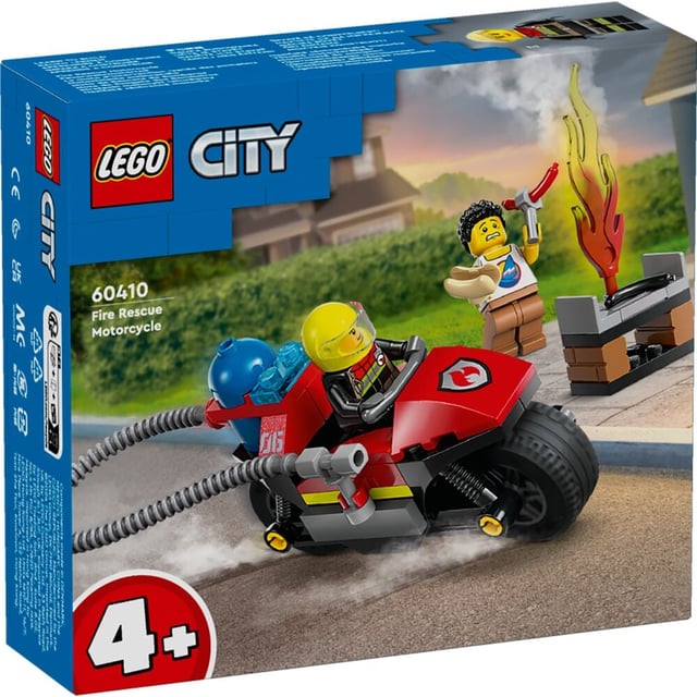 LEGO® City Brannmotorsykkel 60410
