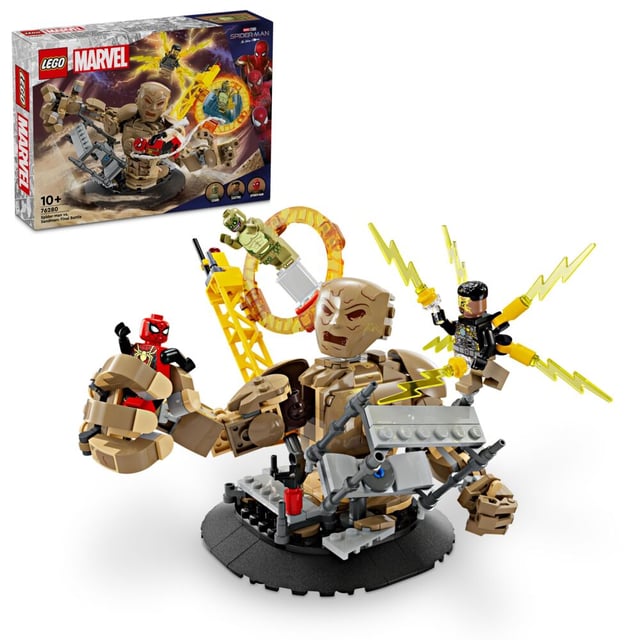 LEGO® Marvel Spider-Man mot Sandman: Sluttoppgjøret 76280