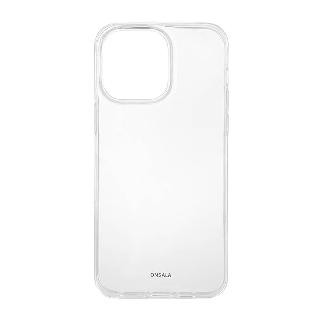 ONSALA Recycled Clear Case iPhone 14 Pro Max mobildeksel