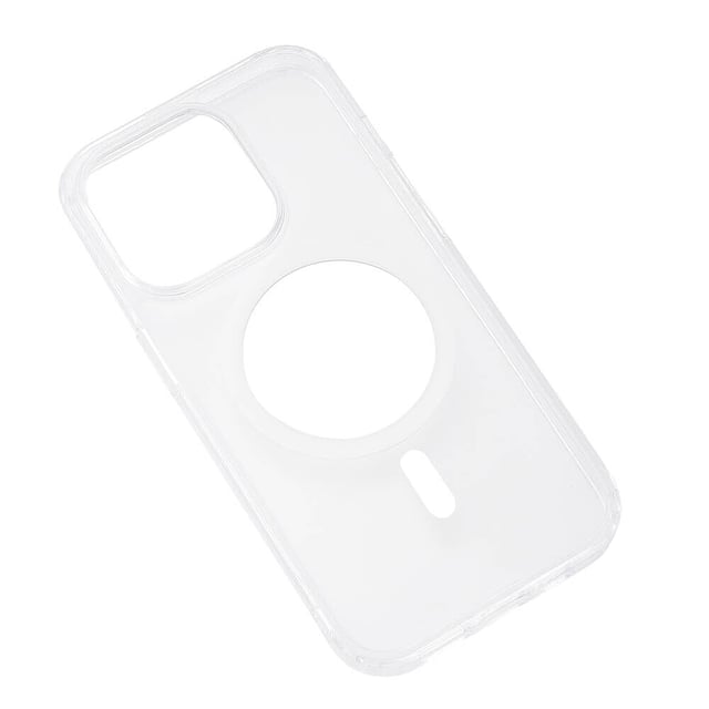 GEAR Backcover Transparent TPU MagSafe iPhone 14 Pro mobildeksel