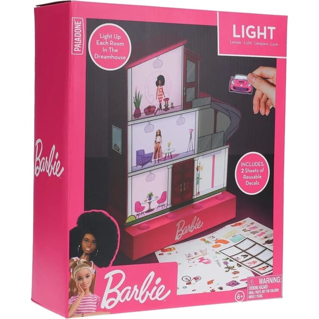 Paladone Barbie® Drømmehus lampe