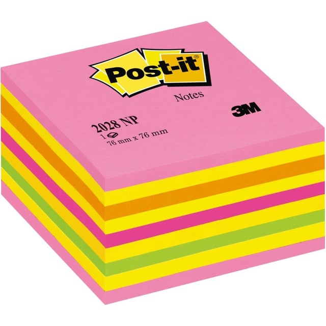 Post-it kube notatblokk