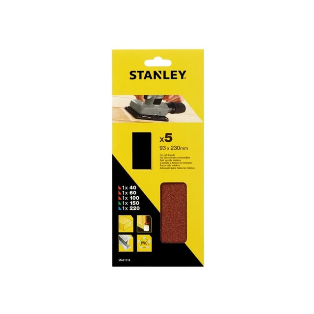 Stanley STA31024 Mouse slipepapir